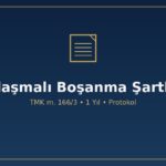 Anlaşmalı boşanma şartları TMK 166/3 bir yıl evlilik protokol hakim bizzat dinleme tek celse