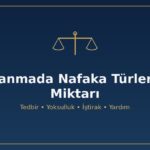 Boşanmada nafaka türleri tedbir yoksulluk iştirak yardım nafakası TMK 169 175 182 328 364 miktar hesaplama