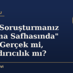 "Ceza Soruşturmanız Uzlaşma Safhasında" SMS'i Gerçek mi, Dolandırıcılık mı?
