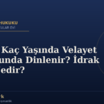 Çocuk Kaç Yaşında Velayet Konusunda Dinlenir? İdrak Çağı Nedir?