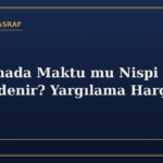 Boşanmada Maktu mu Nispi mi Harç Ödenir? Yargılama Harç Hesabı