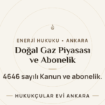 Doğal Gaz Piyasası ve Abonelik (4646 sayılı Kanun) — Hukukçular Evi Ankara