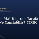 Eşinden Mal Kaçıran Tarafa Karşı Ne Yapılabilir? (TMK 229)