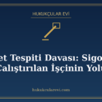 Hizmet Tespiti Davası: Sigortasız Çalıştırılan İşçinin Yolu