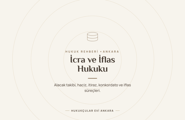 İcra ve İflas Hukuku rehberi - Hukukçular Evi Ankara