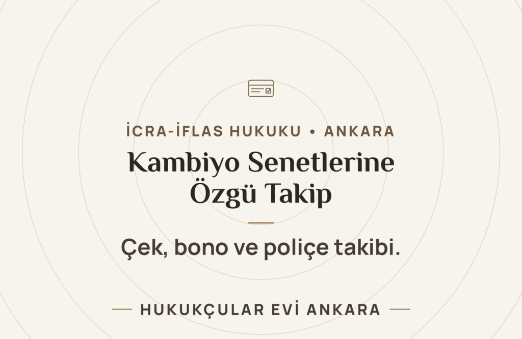 Kambiyo Senetlerine Özgü Takip (Çek, Bono, Poliçe) Kambiyo Senetlerine Özgü Takip (Çek, Bono, Poliçe)