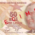 Elli Türk lirası banknotu