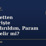 İnternetten Alışverişte Dolandırıldım, Param Geri Gelir mi?