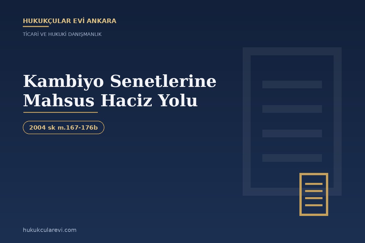 Kambiyo Senetlerine Mahsus Haciz Yolu: Bono ve Poliçede İcra Takibi