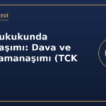 Ceza hukukunda zamanaşımı dava ve ceza zamanaşımı TCK 66-68