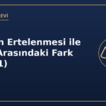 Cezanın ertelenmesi ile HAGB arasındaki fark TCK 51