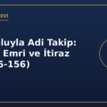 İflas Yoluyla Adi Takip: Ödeme Emri ve İtiraz (İİK 155-156)