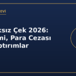 Karşılıksız çek 2026 hapis mi para cezası mı yaptırımlar
