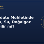 Konkordato Mühletinde Elektrik, Su, Doğalgaz Kesilebilir mi?