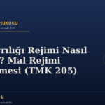 Mal Ayrılığı Rejimi Nasıl Seçilir? Mal Rejimi Sözleşmesi (TMK 205)