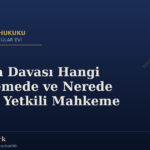 Nafaka Davası Hangi Mahkemede ve Nerede Açılır? Yetkili Mahkeme