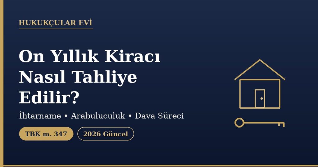 On Yıllık Kiracı Nasıl Tahliye Edilir? (TBK 347)