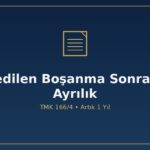 Fiili ayrılık nedeniyle boşanma TMK 166/4 ortak hayatın kurulamaması 1 yıl 7532 sayılı Kanun AYM iptal reddedilen dava