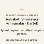 rekabet kartel kapak