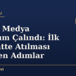 Sosyal Medya Hesabım Çalındı: İlk 24 Saatte Atılması Gereken Adımlar