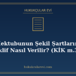 Teklif Mektubunun Şekil Şartları: Geçerli Teklif Nasıl Veril