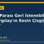 Başlık Parası Geri İstenebilir mi? Yargıtay'ın Kesin Çizgisi