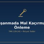 Boşanma davası sırasında mal kaçırma önleme TMK 229 241 eklenecek değerler karşılıksız kazandırma muvazaa ihtiyati tedbir üçüncü kişi
