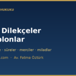 ceza infaz dilekceler