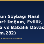 Çocuğun Soybağı Nasıl Kurulur? Doğum, Evlilik, Tanıma ve Babalık Davası (TMK m.282)