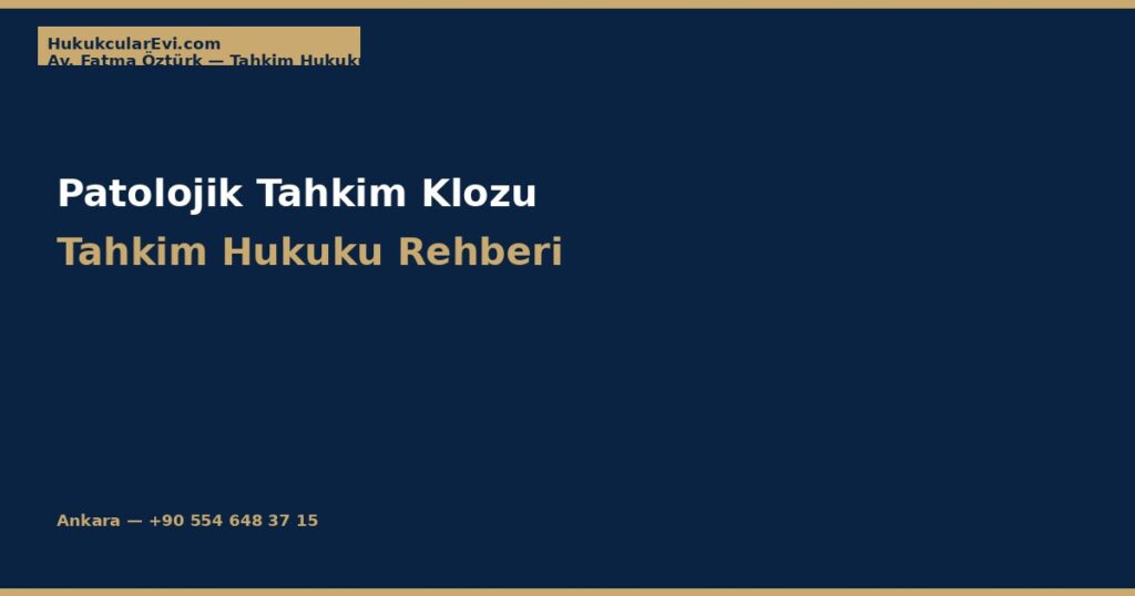 Patolojik (Hatalı) Tahkim Klozları ve Yorumu Patolojik (Hatalı) Tahkim Klozları ve Yorumu