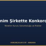 Anonim Şirkette Konkordato