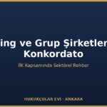 Holding ve Grup Şirketlerinde Konkordato