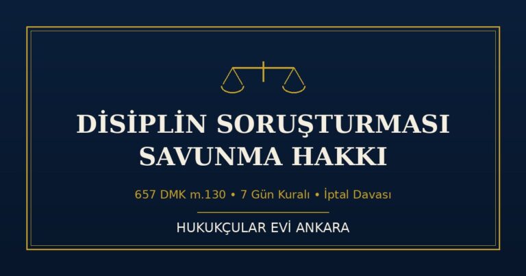 disiplin savunma hakki kapak