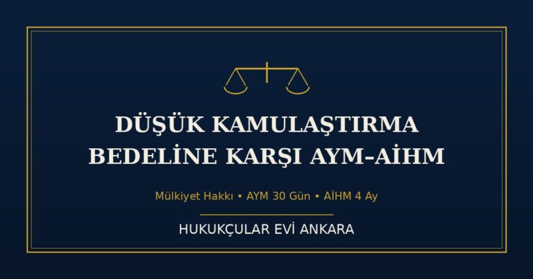 dusuk kamulastirma bedeli aym aihm kapak