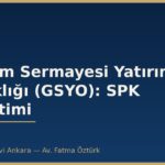Girişim Sermayesi Yatırım Ortaklığı (GSYO): SPK Denetimi