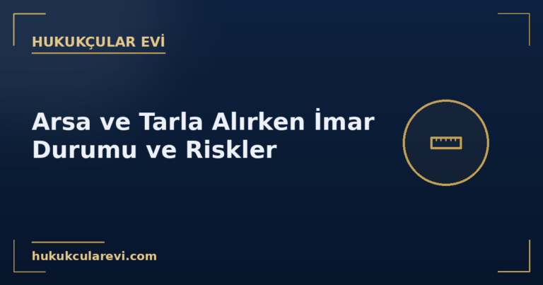 kapak arsa tarla imar durumu