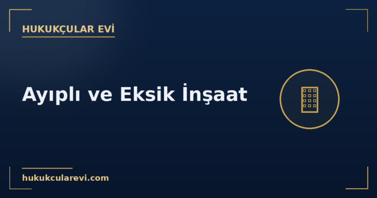 kapak ayipli eksik insaat