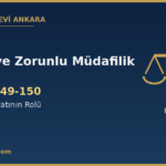 Müdafi ve zorunlu müdafilik CMK 149-150 kapak görseli — Hukukçular Evi Ankara