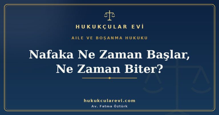 nafaka turleri tedbir istirak yoksulluk