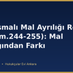 Paylaşmalı Mal Ayrılığı Rejimi (TMK m.244-255): Mal Ayrılığından Farkı
