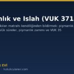 pismanlik ve islah vergi cezasindan kacinmanin yolu vuk 371