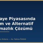 Sermaye Piyasasında Tahkim ve Alternatif Uyuşmazlık Çözümü