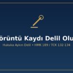 Boşanmada ses görüntü kaydı delil olur mu hukuka aykırı delil yasağı HMK 189 TCK 132 134 casus program gizli kamera dedektif istisna sosyal medya