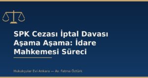 SPK Cezası İptal Davası Aşama Aşama: İdare Mahkemesi Süreci