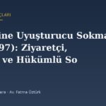 Cezaevine Uyuşturucu Sokma (TCK 297): Ziyaretçi, Görevli ve Hükümlü Sorumluluğu