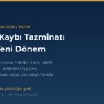 deger kaybi tazminati 2026 yeni donem