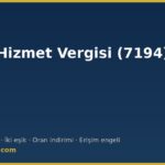 Dijital hizmet vergisi — 7194 sayılı Kanun, muafiyet hadleri ve erişim engeli