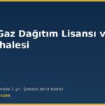 Doğal gaz dağıtım lisansı ve dağıtım bölgesi ihalesi — 4646 sayılı Kanun