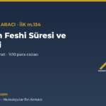 ihalenin feshi suresi kapak