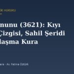Kıyı Kanunu (3621): Kıyı Kenar Çizgisi, Sahil Şeridi ve Yapılaşma Kuralları